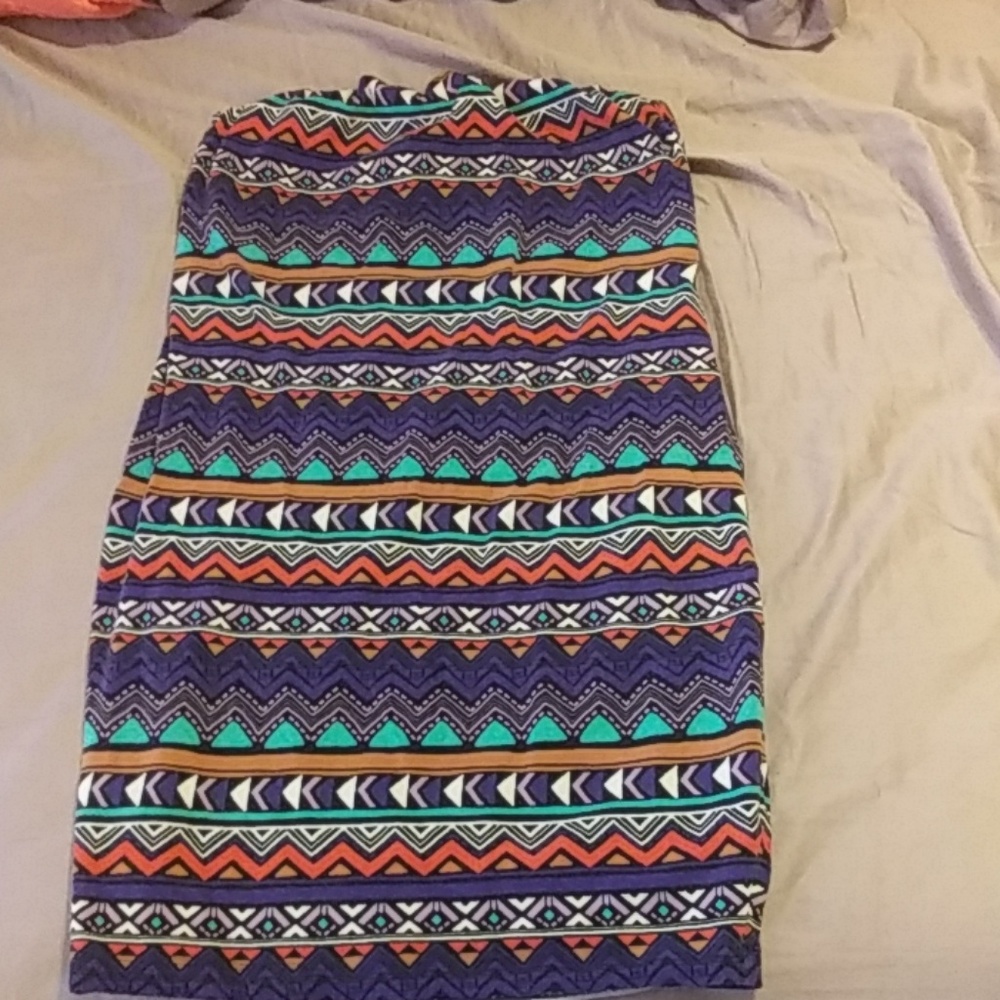Tribal print dress
